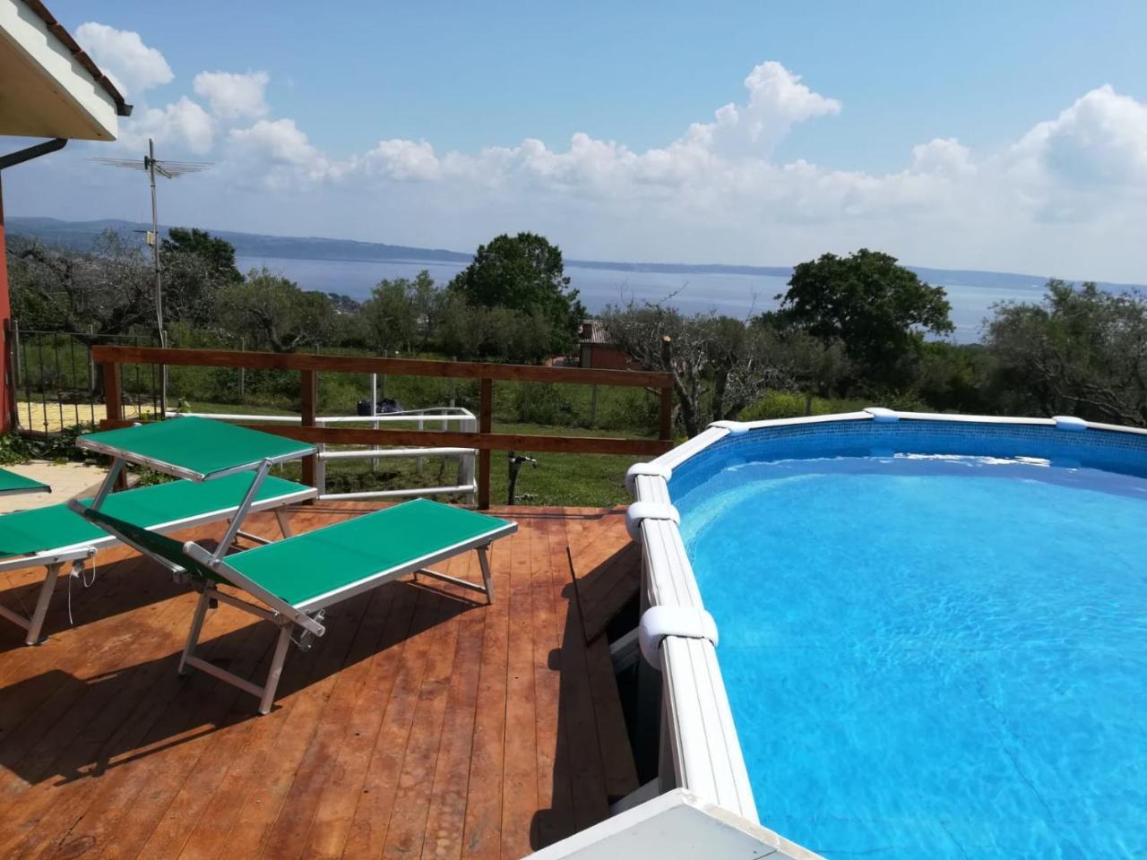 Il Poggio Degli Ulivi Trevignano Romano Exterior foto